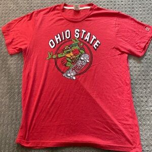 HOMAGE Ohio State Red Ninja Turtles Tee